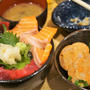 ■グルメ居酒屋【愛川町　510水産にて。マグロサーモン丼/あん肝ポン酢。】
