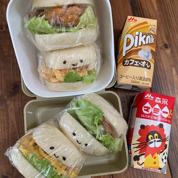 にっこりちぎりパンサンド