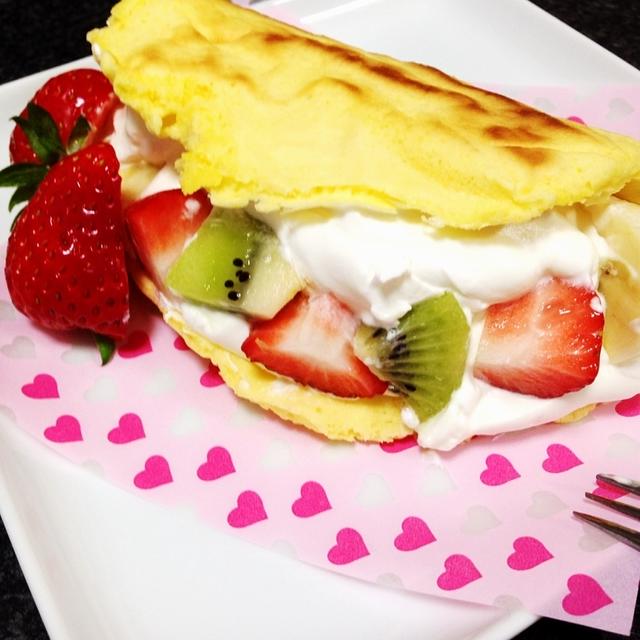 オムレツケーキ