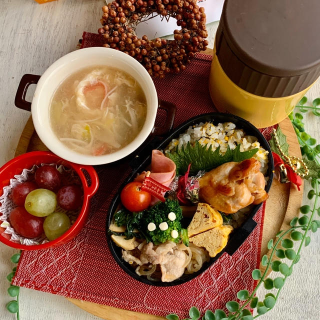 ＊ローストチキン弁当とクリスマスプレゼント＊