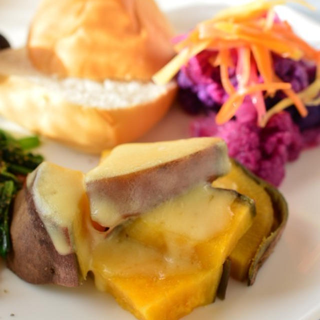安納芋で朝ご飯