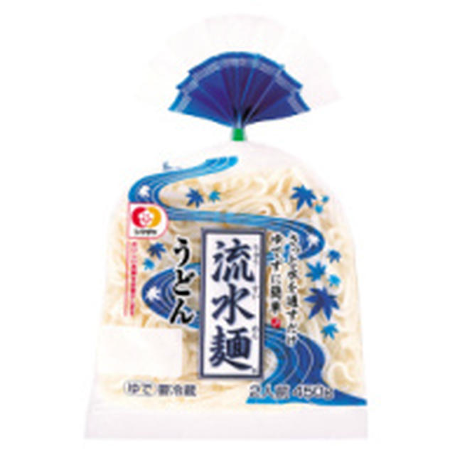 節電対策ゎ流水麺専用肉汁つけつゆ♪