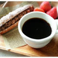 コーヒーミルクフランスでモーニング♡(*^^*)♡