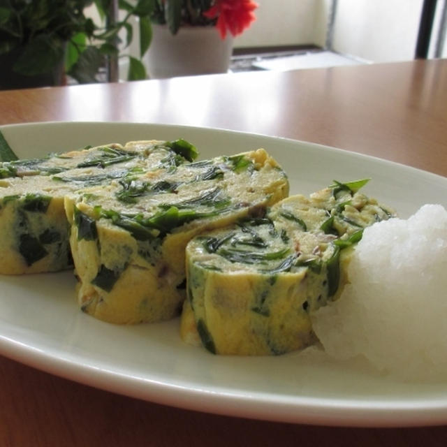 わかめの卵焼き味噌バター風味