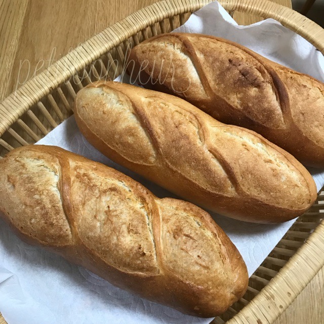 フランスパン～電気オーブンとガスオーブンで焼き比べ！