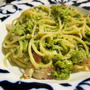 野菜の味で勝負！ブロッコリーとベーコンのスパゲティ