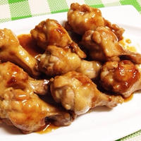 簡単めんつゆで鶏手羽元のこっくり煮