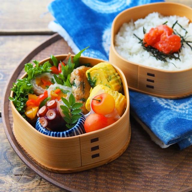 パプリカ肉巻き弁当
