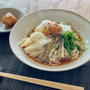 最近、ぶっかけそうめんにハマってる&甘々ぼくちん