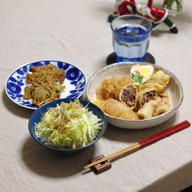 次女vs母さん【お片付け編】とバターが好き過ぎる話と昨日の晩ごはん