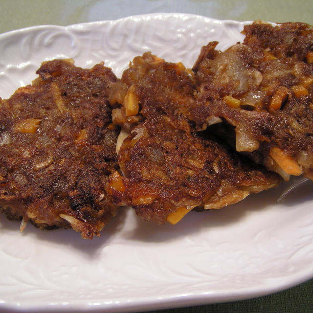 じゃがいもの味噌チヂミ