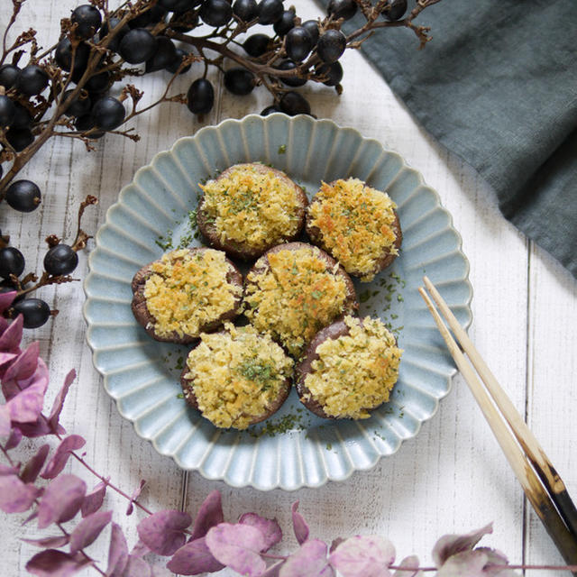 超簡単！揚げずにフライ【揚げずに作る椎茸フライ】＆花粉症に負けるな！ちゃんとご飯な時短レシピ集