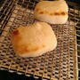 お気に入りの@金網つじの焼き網で杵つき餅を焼いてみた