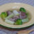 「リークと豚肉のスープ」