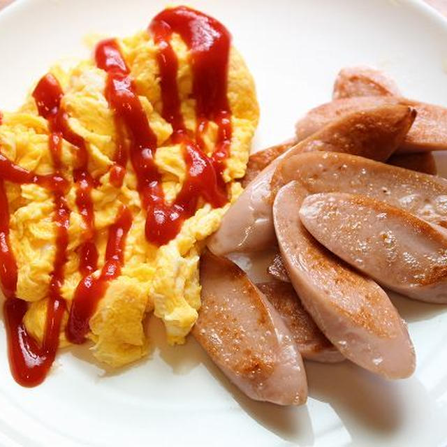 息子の朝ごはん