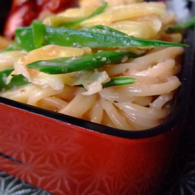 明太子パスタお弁当。