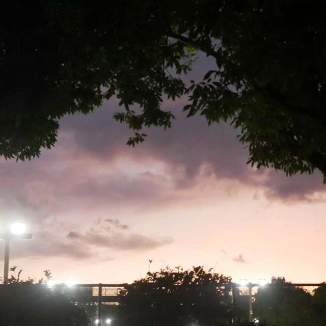 今日の夕焼け