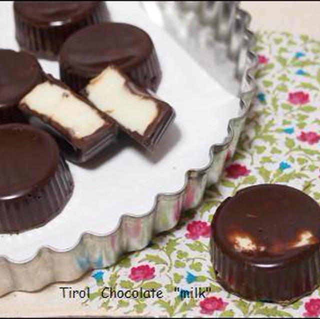 チロルチョコ　ミルク味の再現?