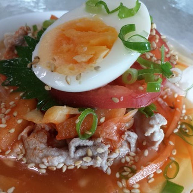 猛暑に食べる盛岡冷麺は最高！