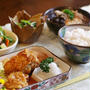 一人朝ご飯と晩ご飯のご紹介です。