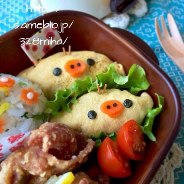 ミニミニオムレツでキイロイトリ♡発表会