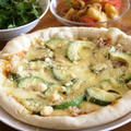 レンジ発酵・カリもちっ！フライパンピザ。の昼ご飯。 by 西山京子/ちょりママさん