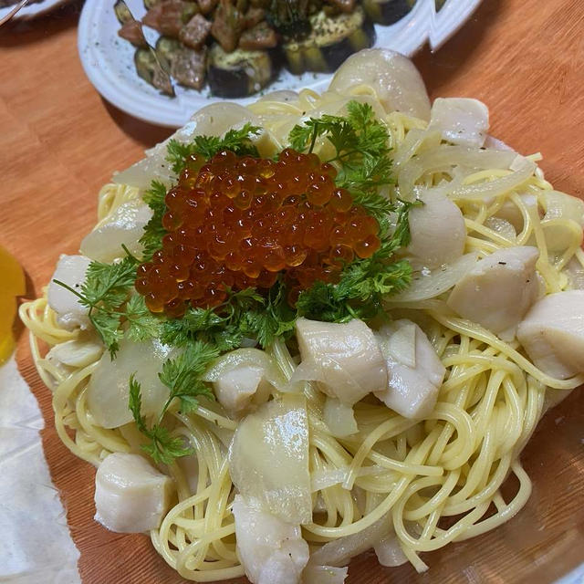 記念日ディナーと花束