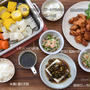 から揚げ晩ごはんの翌日は・・にこにこ朝ごはん【鶏から茶漬け】で！