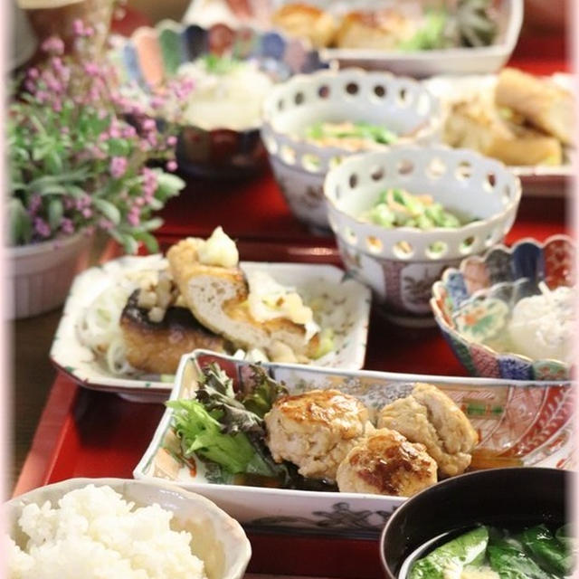 【レシピ・リンク】たけのこお豆腐つくね。と　献立。と　お買い物をお願いしたら・・・