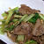 牛肉と小松菜の炒め物＊牛肉レシピ