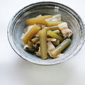フキと豚肉の炒め煮