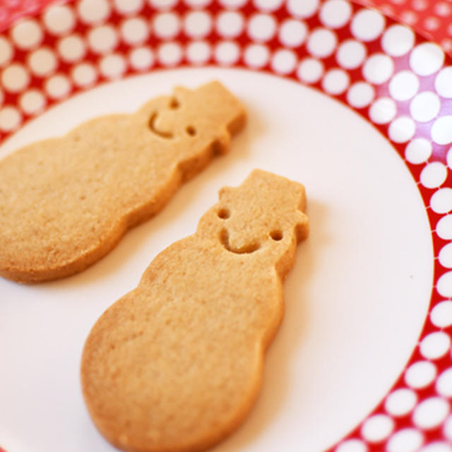 ゆきだるまクッキー
