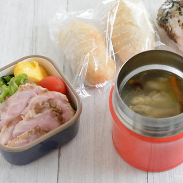 今週のおべんとう。092W（JK弁当・スープジャー・男中弁当・家弁）