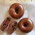 couverture chocolate &amp;cocoa bagel     
