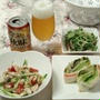 ☆彩り野菜サラダ＆kirin 秋味☆