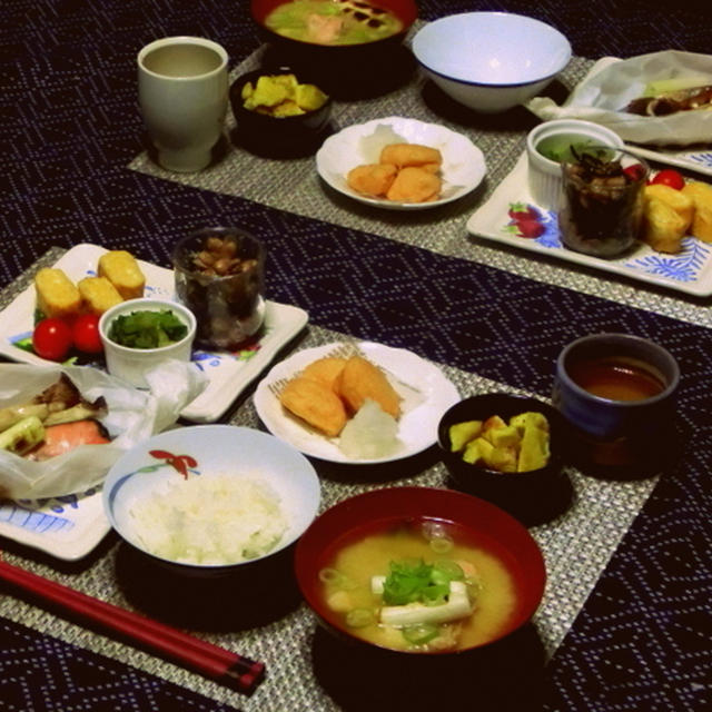 鮭尽くしの朝食（モニター）