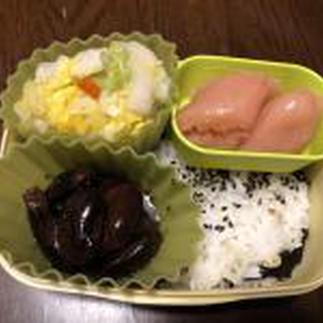 最近のお弁当