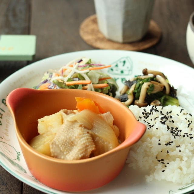 朝カフェ★和風な朝ごはん～。