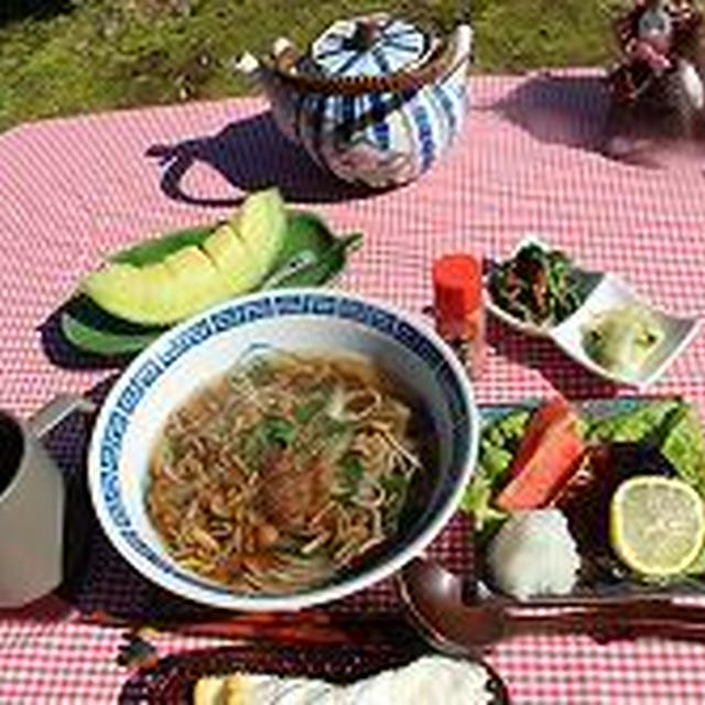 お外で食べよう昼ご飯