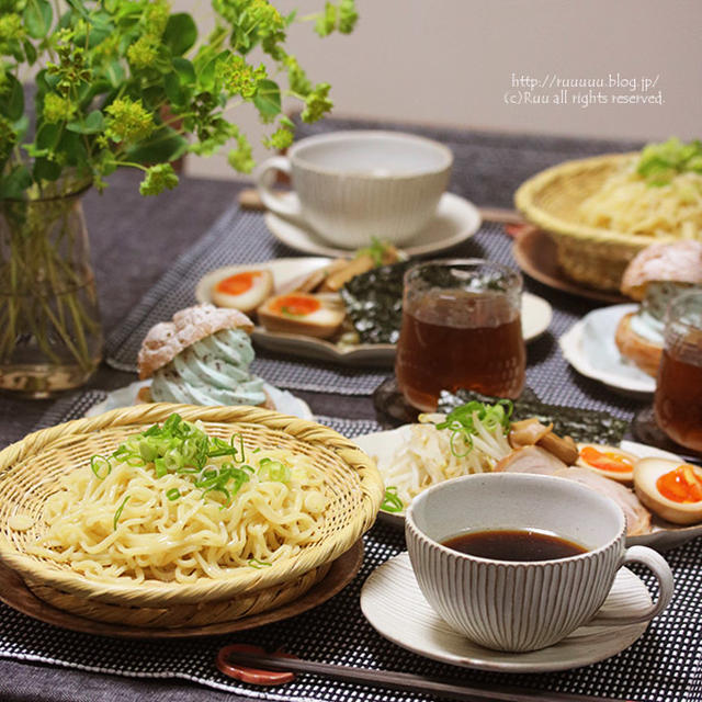 【献立】つけ麺。～美味しいもの×美味しいもの＝超美味しいものにならないものがあることを知った日～
