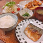 鯖と根菜で簡単夕食♡おやつとドラマ話