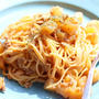 ちょっぴりピリ辛♪ロゼクリームパスタの日( *´艸｀)