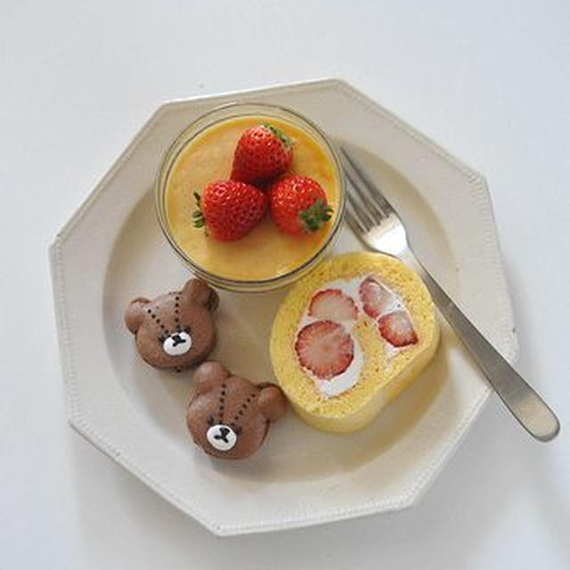 バレンタインプレート