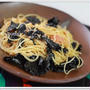 焼き海苔と辛子明太子のバター醤油パスタ☆