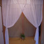 オーガニックコットン・ガーゼで姫系ロマンチックカーテンを作ろう！
