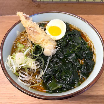 立ち蕎麦行脚「文殊大山店の朝そば」