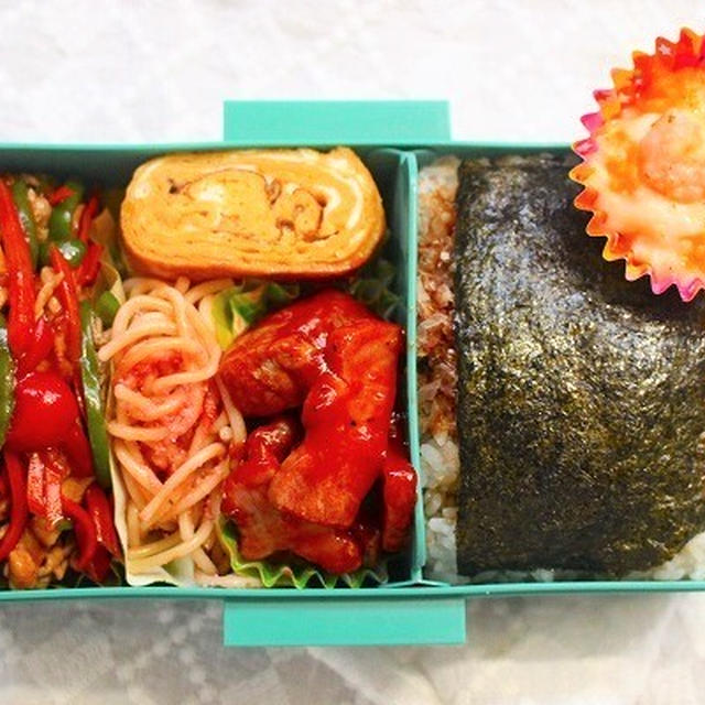 息子のお弁当　2日分