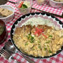【おうちごはん】揚げずにジューシー！【かつ丼 de 夕食】と。【おつまみ】と。【息子弁当】