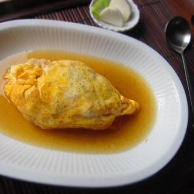 筍ごはんde和風あんかけオムライス