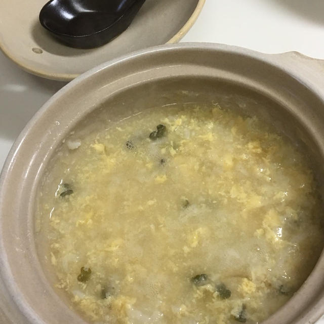 My朝ごはん 朝粥